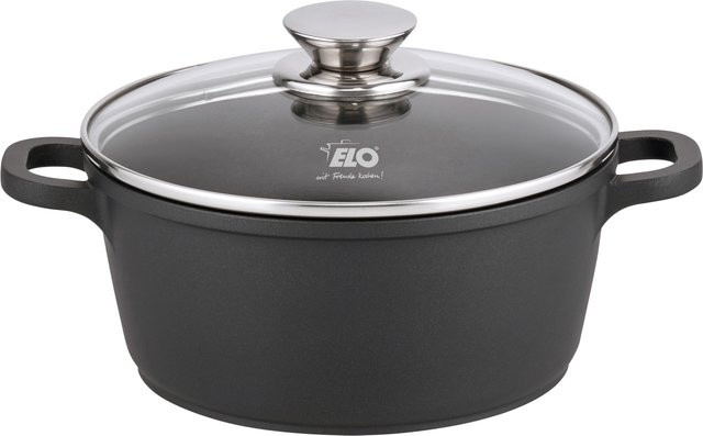 ELO Alucast Kochtopf Schwarz Durchmesser: 20 cm - Bild 1