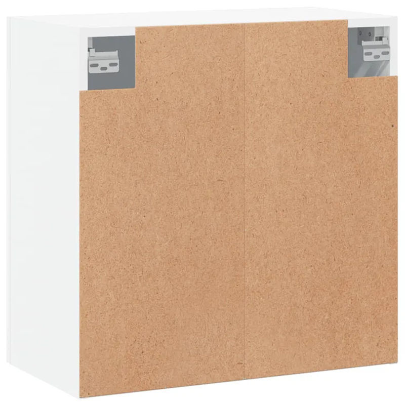 Vidaxl Hängeschrank mit Drehtüren in Weiß aus Holzwerkstoff, B/T/H: 60 x 31 x 60 cm - Bild 3