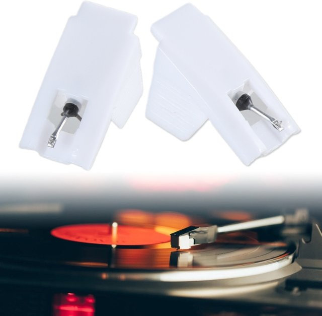 ATN85EP Plattenspieler Nadel Stylus für Technics 295T PL450 AT90 N63 KD54 ATN3472 ATN3482 in Weiß - Bild 1