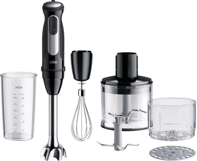 Braun MultiQuick 5 Pro MQ55254M Stabmixer Set in Schwarz - Bild 1