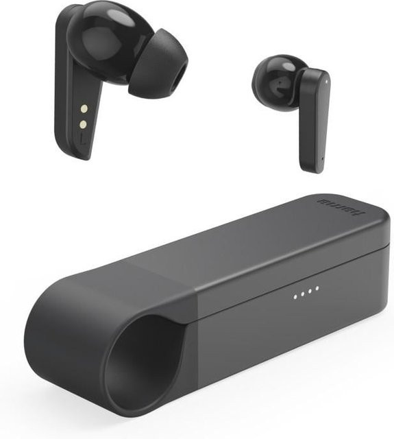 Hama Spirit Pocket II TWS In-Ear Bluetooth Kopfhörer mit App und ENC in Schwarz - Bild 1