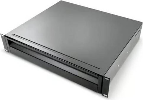 Adam Hall Rack Drawer 02 19 Zoll Rackschublade 2 HE aus Aluminium in Schwarz oder Silber - Bild 1
