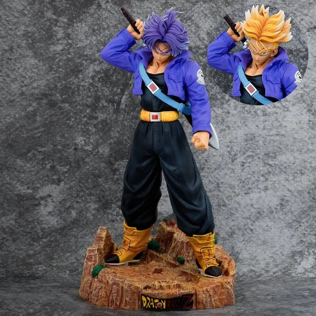 Bandai Dragon Ball Z Super Saiyan Trunks Figur, 23cm, Kunststoff - Bild 1