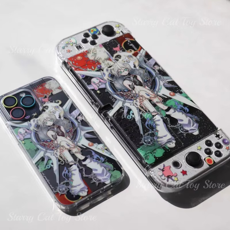 Bandai Anime Girl Schutzhülle für Nintendo Switch OLED und Ns in Multicolour - Bild 4