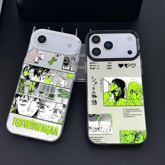 A-Aya O-Oosawa K-Koga Mitsuki Handyhülle für iPhone 17 16 15 14 13 12 11 Pro Max Air Matte Laser Aurora stoßfest in Schwarz und Mehrfarbig - Bild 1