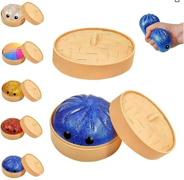 BC Pet Supplies Dumpling Squishies, Handknet-Rückprallspielzeug - Bild 1