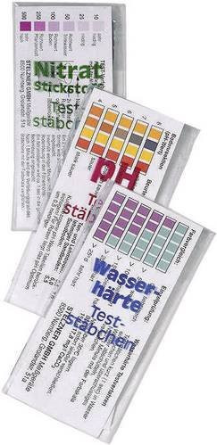 Stelzner Teststäbchen-Set zur Messung von Nitrat, pH-Wert und Wasserhärte in Multicolor - Bild 1