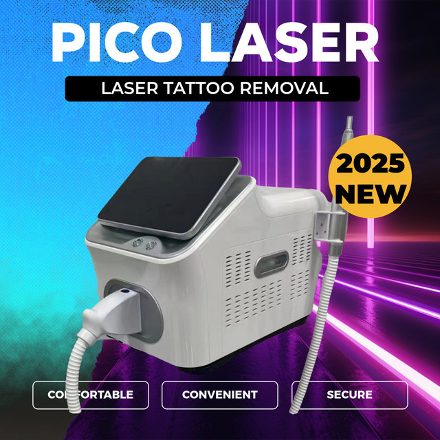 Nd:YAG Pikosekunden-Laser Tattooentfernungsmaschine, 1064nm 532nm 1320nm, Unisex - Bild 1