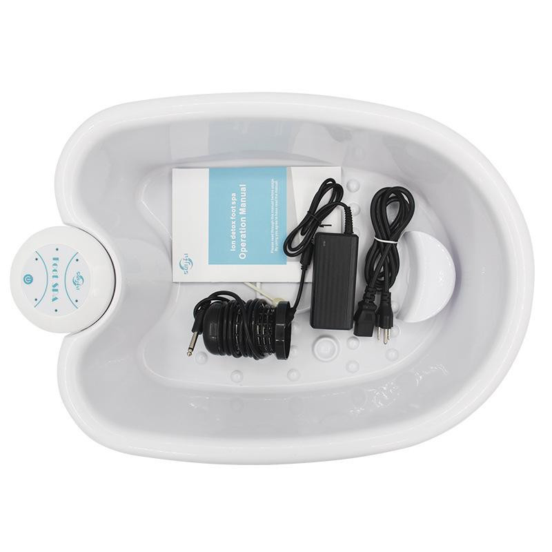 Monclique Ionisches Detox Fußbad Massagegerät, Weiß - Bild 3