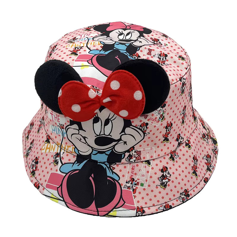 Disney Mickey Minnie Stitch Anime-Figur, Eimerhut, Fischerhut, Kopfbedeckung - Bild 2