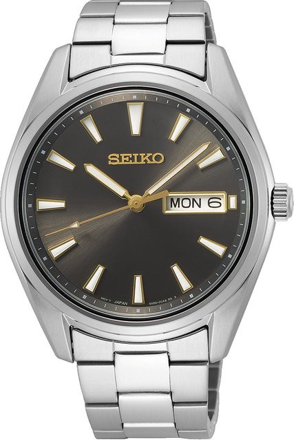 Seiko Armbanduhr, Quarz, Edelstahl, Saphirglas, 40 mm, Herren - Bild 1