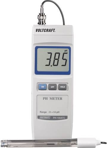 Voltcraft PH-100 ATC pH-Messgerät in Weiß - Bild 1