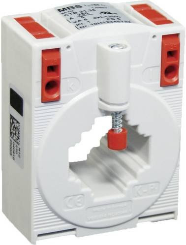 MBS CTB 31.35 Primärstromwandler Leiterdurchführung 300/5A 5VA Klasse 1 Weiß H x B: 20 x 20 mm - Bild 1