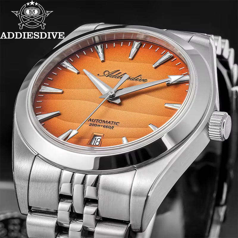 ADDIESDIVE Armbanduhr Automatik, Edelstahl, 39 mm, Herren - Bild 2