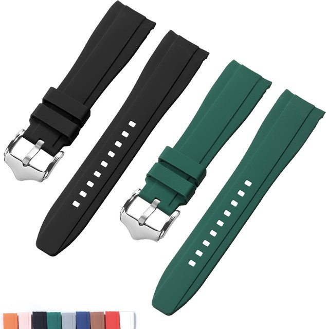 HQstrap Uhrenarmband Silikon, Edelstahl-Schnalle, Unisex - Bild 1