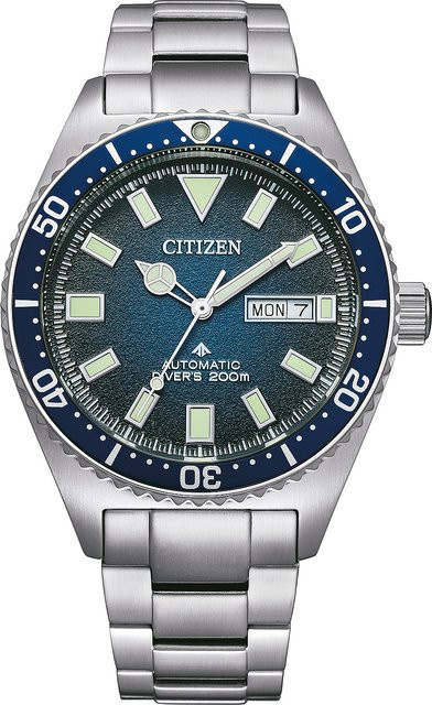 Citizen Armbanduhr Promaster Marine, Automatik, Edelstahl, Blau, 41 mm, Herren - Bild 1