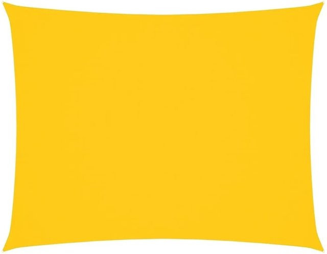 Furnicato Sonnensegel aus PU-beschichtetem Oxford-Gewebe, rechteckig, Gelb, B: 6 m, T: 3 m - Bild 1