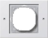 Gira Abdeckrahmen 1-fach TX44 IP44 Weiß - Bild 1