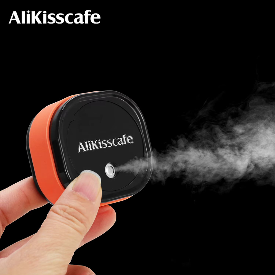 CafeGaGa Elektrischer Kaffeebohnen-Sprüher in Schwarz als Antistatischer Bohnen-Dosierbecher und Barista-Werkzeug für Espressomaschinen - Bild 4