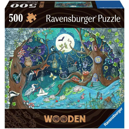 Ravensburger Wooden Puzzle Fantasy Forest Holz 505 Teile