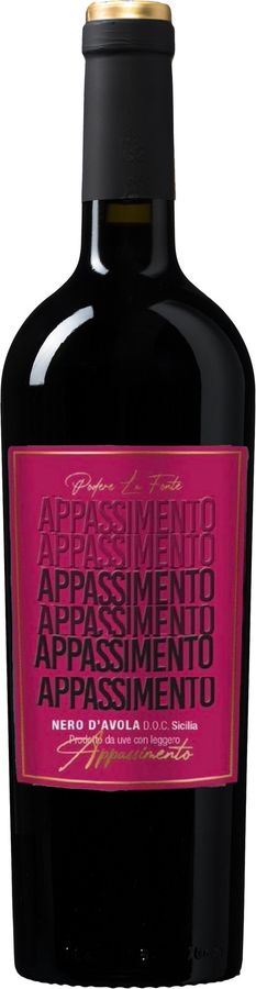 Podere la Fonte Nero d'Avola Appassimento Rotwein, Sizilien, 0,75 l - Bild 2