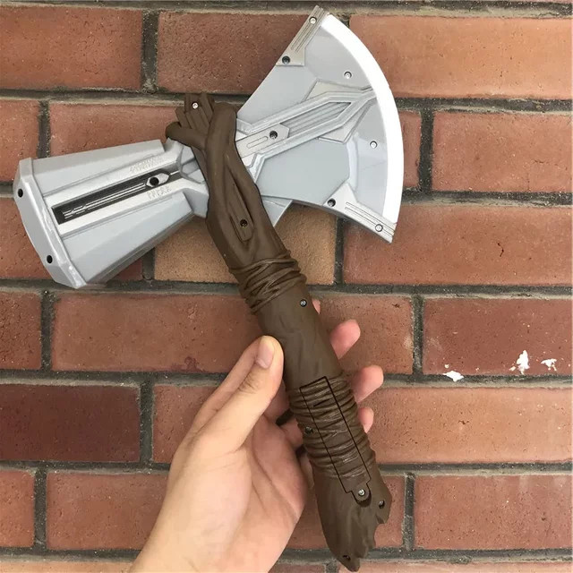 LeiNingYuan Marvel Stormbreaker Donner Axt, Rollenspiel, Gummi, Grau - Bild 1