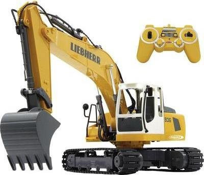 Jamara Liebherr R936 RC Bagger 1:20 ab 6 Jahren gelb - Bild 5