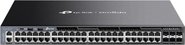 TP-Link Omada SG6654X L3 Managed Switch mit 48 x 10/100/1000 Mbit/s Ports und 6 x 10Gb Ethernet SFP+ Ports in Schwarz - Bild 2