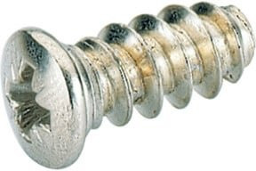 Hettich Direkbefestigungsschraube aus Stahl, verzinkt, Farbe: Silber, Durchmesser: 6,3 mm, Länge: 13 mm, Pozidriv - Bild 1