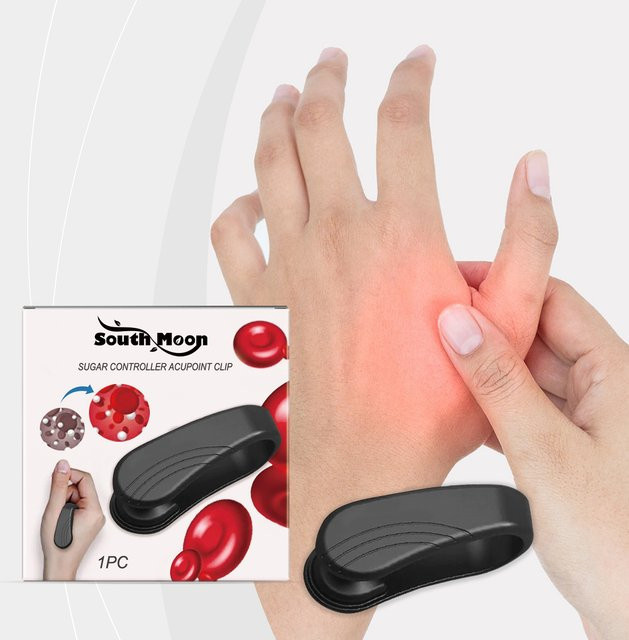 South Moon Akupressur Punkt Clip Massagegerät für Körper und Hände - Bild 1
