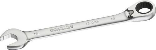 Stanley Maul-Ringratschenschlüssel Kombination Silber Schlüsselweite 16 mm - Bild 1