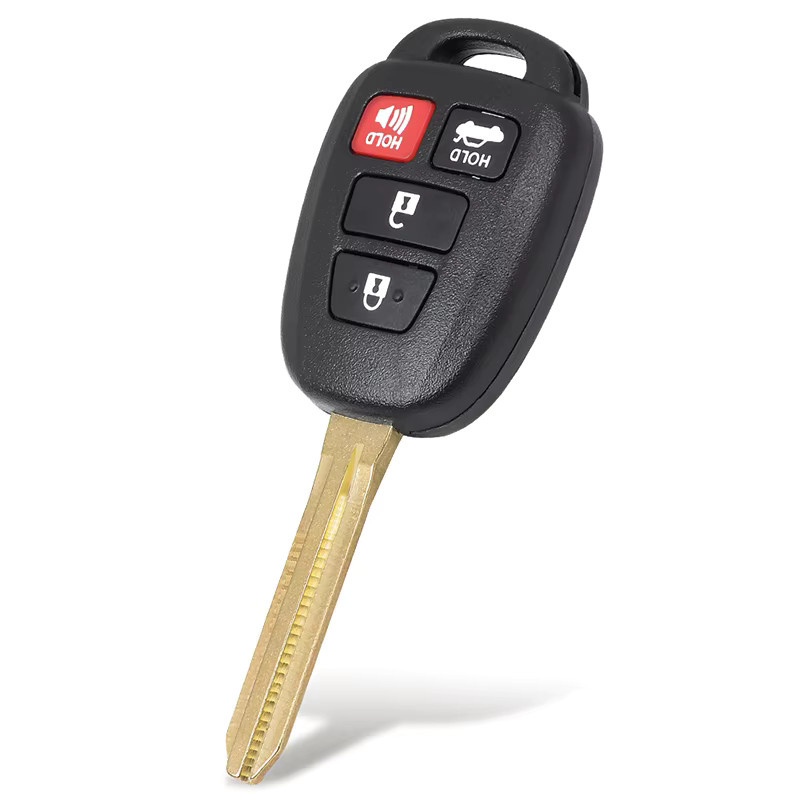 KEYECU G-Chip Fernschlüsselanhänger mit 4 Tasten in Schwarz für Scion FR-S und Toyota 86 (2016–2017), FCC ID: HYQ12BEL, PN: SU003-05282, 314,3 MHz - Bild 2