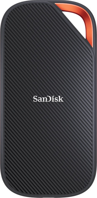 SanDisk Extreme PRO USB4 SSD mit 2 TB Speicherplatz in Schwarz mit USB-C und Thunderbolt Anschluss - Bild 1