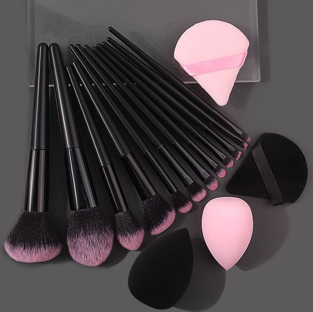 KOSSHOW Make-up-Pinsel-Set mit Beauty-Eiern und Puderquaste, Unisex - Bild 1