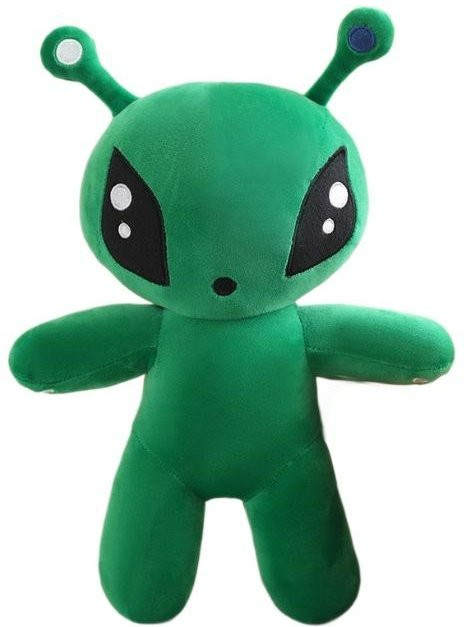 Grüner Alien Plüschtier, 30cm, ab 14 Jahren - Bild 1