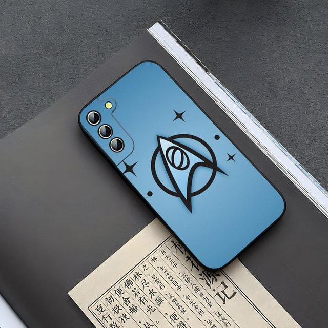 S-Star Trek Schiffe Handyhülle für Samsung Galaxy S24 S25 S26 S22 S23 S20 S21 S21 Plus 5G S21 Ultra S22 Plus S23 Ultra S24 Ultra A16 M54 A14 A54 A24 in Blau - Bild 1