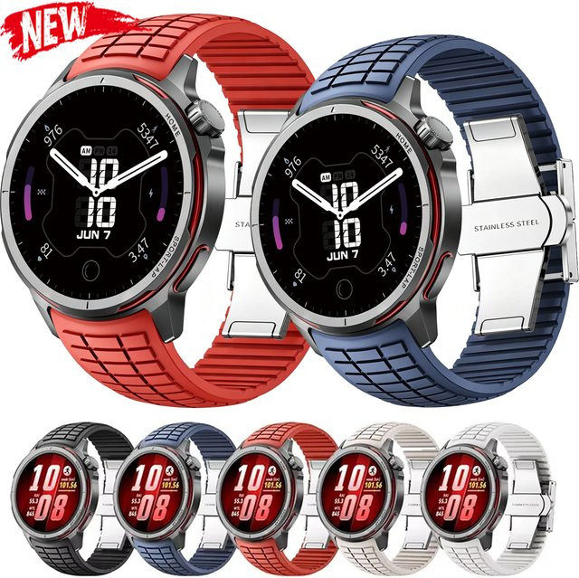 FancyWrist Uhrenarmband Silikon, Huawei Watch GT Runner 2, Unisex - Bild 1