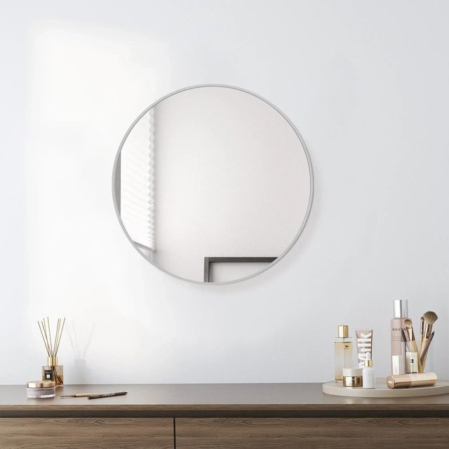 DSK Designspiegel Picasso rund in Silber mit Durchmesser: 50 cm - Bild 1