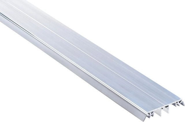T&J Universalsystem 60-Uni-Mittelprofil mit Dichtung aus eloxiertem Aluminium in Silber/Grau, Länge: 4000 mm - Bild 1