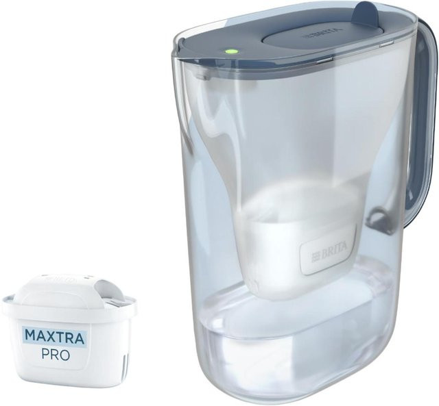 Brita Style Essential Wasserfilterkanne in Steinblau, 2,4 l - Bild 1