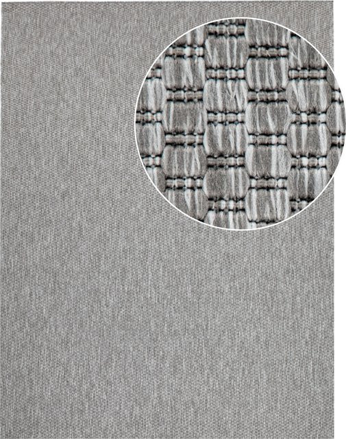 In- & Outdoor-Teppich Venezia grau B: 160 cm, T: 220 cm - Bild 1