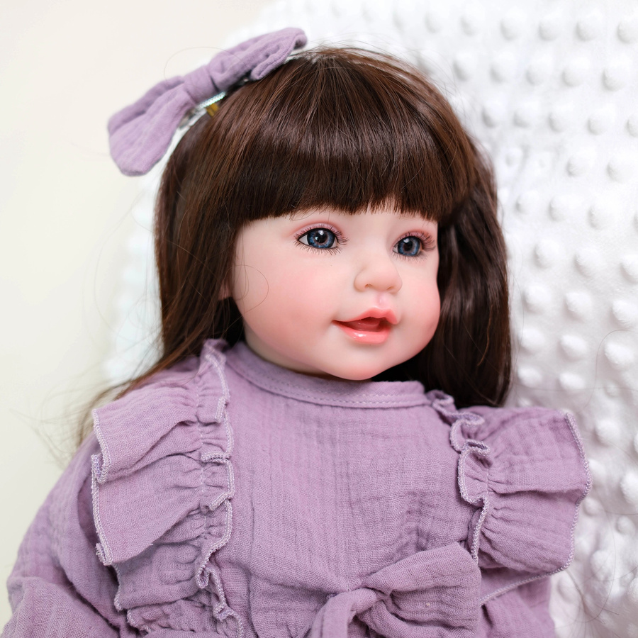 NPK Reborn-Puppe, Mädchen, 22 Zoll, Vinyl-Puppe - Bild 2