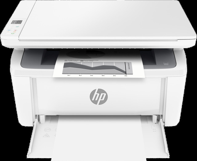 HP LaserJet MFP M140w Multifunktionsdrucker mit Drucken, Kopieren und Scannen in Schwarz/Weiß mit WLAN - Bild 1