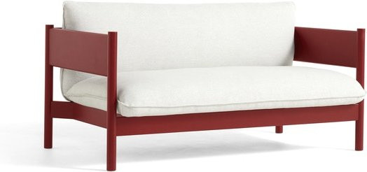 HAY Arbour Club Sofa in Weiß mit Holzgestell und skandinavischer Ästhetik - Bild 1