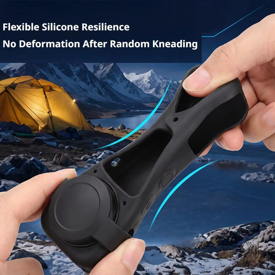 Insta360 X6 Silikonhülle und Objektivschutz-Set in Schwarz für deine Action-Kamera - Bild 5