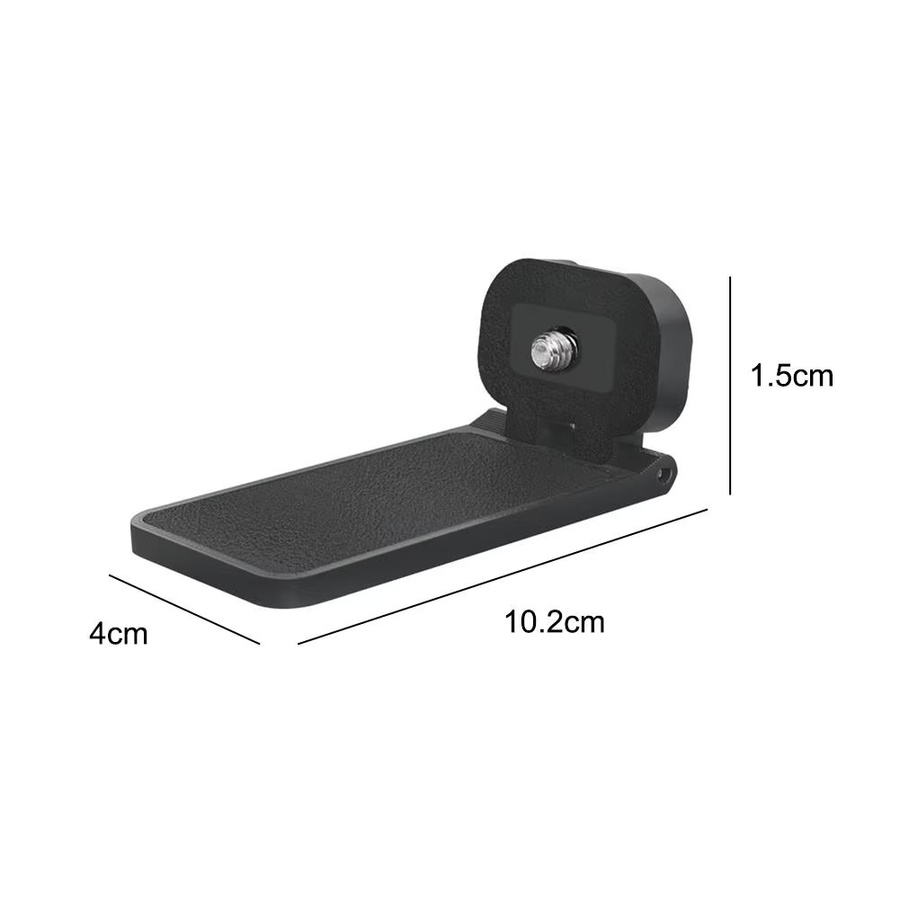 Insta360 X5 Magnetische Halterung in Schwarz mit Anti-Drop-Design und verstellbarem Schießwinkel - Bild 5