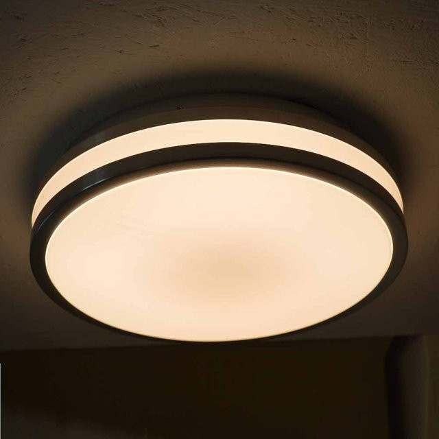 Orion Leuchten DL 388 LED-Deckenleuchte in Weiß mit warmweißem Licht - Bild 1