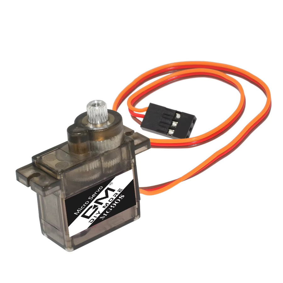 Aideepen MG90S Servo mit Vollmetallgetriebe 9g Verbesserte Version für RC Hubschrauber, Flugzeuge, Boote und Roboter - Bild 3