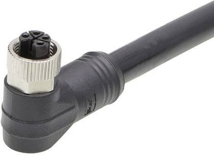 Molex 1205000335 Sensor-Aktor-Steckverbinder konfektioniert Buchse gewinkelt Schwarz 4-polig 1m - Bild 1