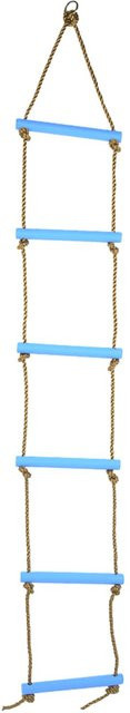 Wosawe outdoor sports Kinder Kletterseil Leiter, blau, Kunststoff - Bild 1